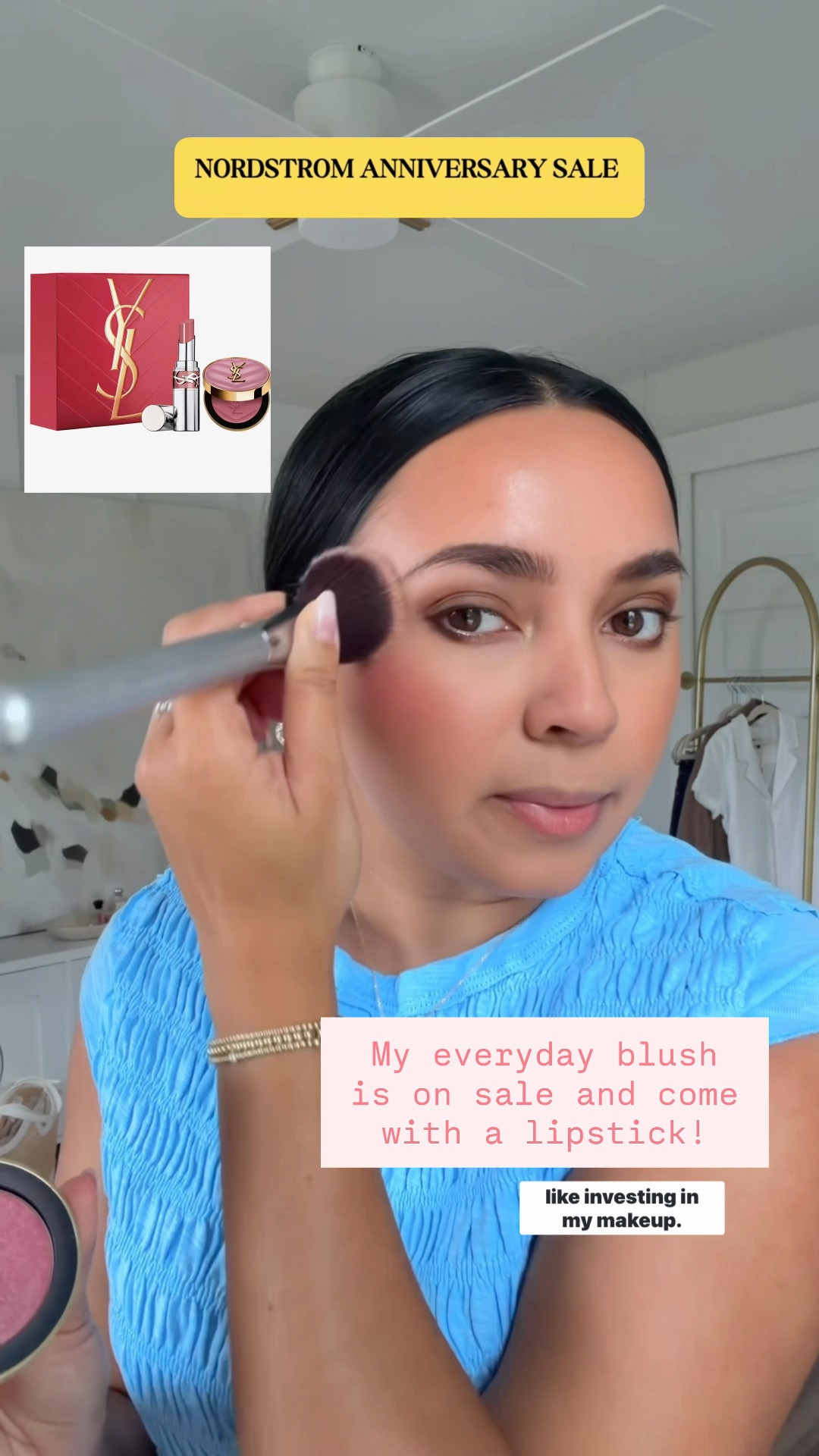 My everyday blush is on sale plus it comes with a lipstick during the Nordstrom Anniversary Sale! 

Nordstrom Anniversary Sale, NSALE, Nordstrom Sale, Nordstrom Beauty, Beauty Favorites, Beauty Essentials, Makeup Favorites, Makeup Brushes

#LTKselfcare #LTKSaleAlert #LTKBeauty

#LTKgrwm #LTKSaleAlert #LTKBeauty
