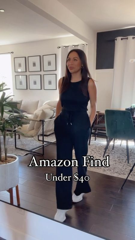 Amazon find! Similar to the AirEssentials Jumpsuit from Spanx! $38🔥

Wearing a small 

#LTKFindsUnder50 #LTKOver40
