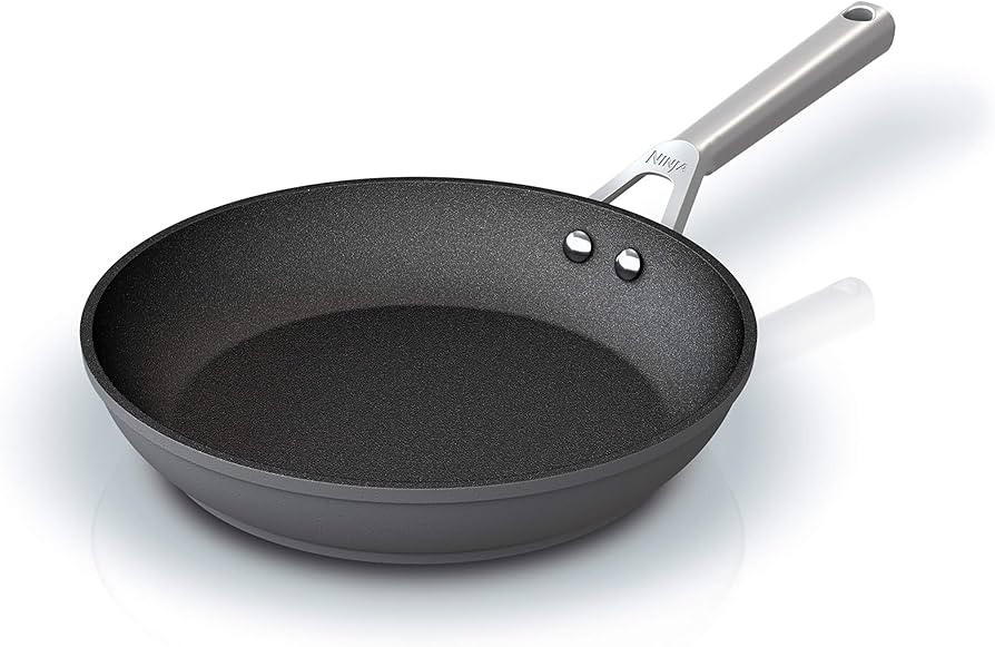 Ninja C30026 Foodi NeverStick Premium 10.25 Inch Fry Pan, Hard-Anodized, Nonstick, Durable & Oven... | Amazon (US)
