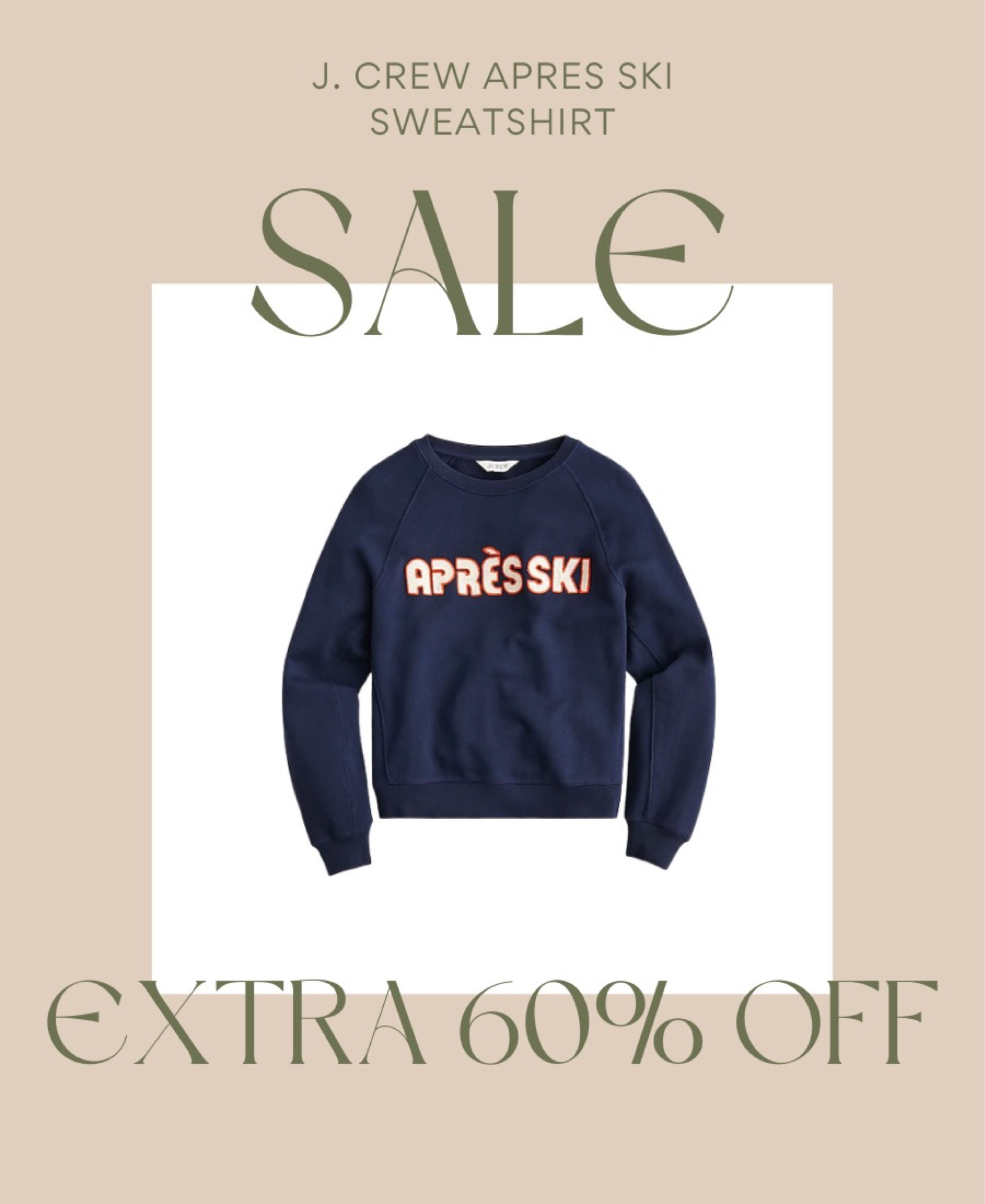 H&m apres sale ski sweater