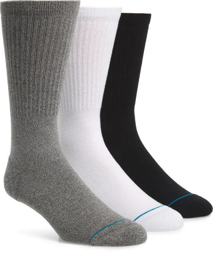 Icon 3-Pack Crew Socks | Nordstrom