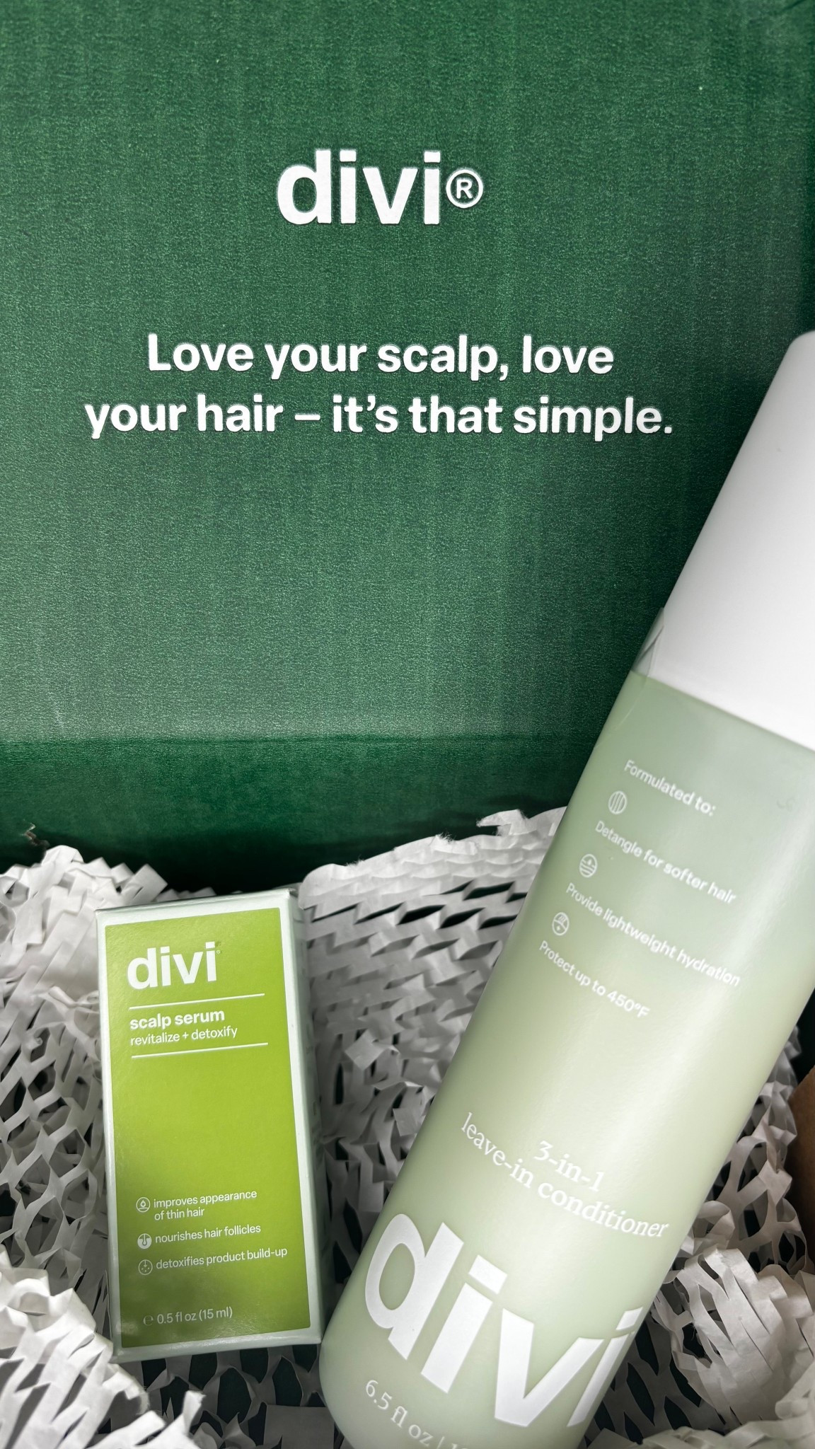A HUGE thank you to my new friends at Divi for gifting this to me!  The stress of the holidays has been wreaking havoc on my hair so I am hoping this will get me back on track 🩷 

Babes, if your hair also needs a restart, join me & grab some before the sales end.

#LTKCyberWeek #LTKselfcare #LTKBeauty
