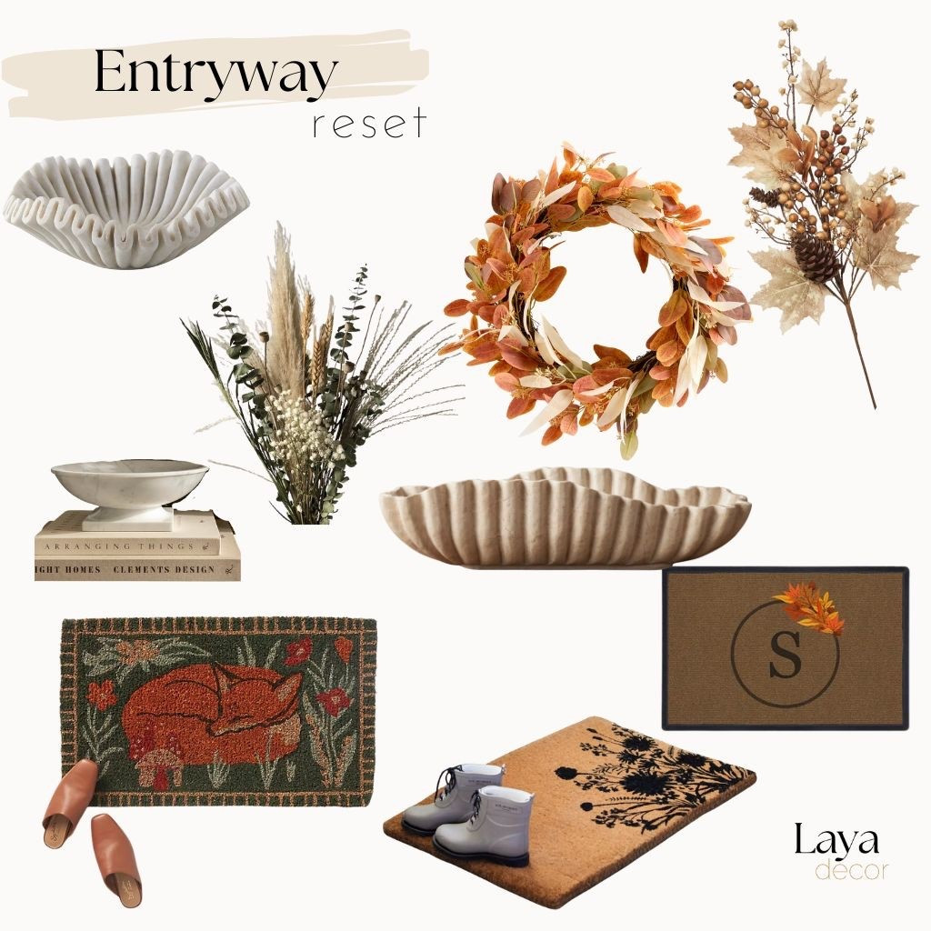 Your entryway sets the tone for your whole home—it’s the very first “welcome” you (and your guests) get. ✨ This season, a few thoughtful swaps can turn it into a warm, functional, and stylish space.
Think: woven baskets for keys, chic ceramic bowls, textured wreaths, and doormats that greet you with a smile. 🌿 From natural accents to seasonal touches, these finds bring effortless charm to your doorstep.
Shop my curated Entryway Reset Collection to refresh your welcome home moment. 🏡
#EntrywayDecor #FallRefresh #CozyHomeStyle #SeptemberRese


#LTKHome
