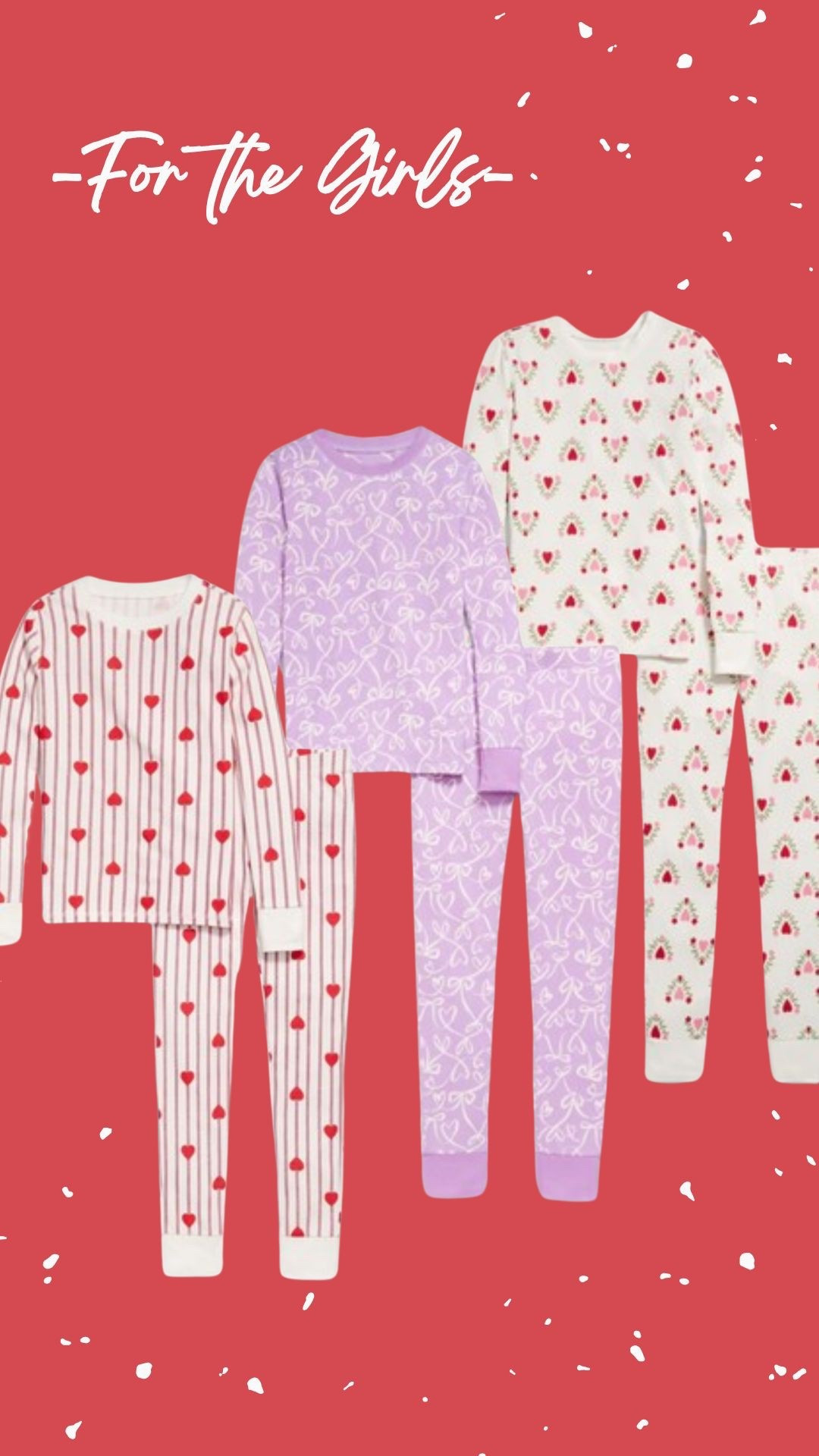 Valentine’s Day for the girls, the cutest Valentine’s Day pajamas for your little one. Add this to your kids valentines basket or give them early to wear the whole month. 

#LTKSeasonal #LTKSaleAlert #LTKValentine