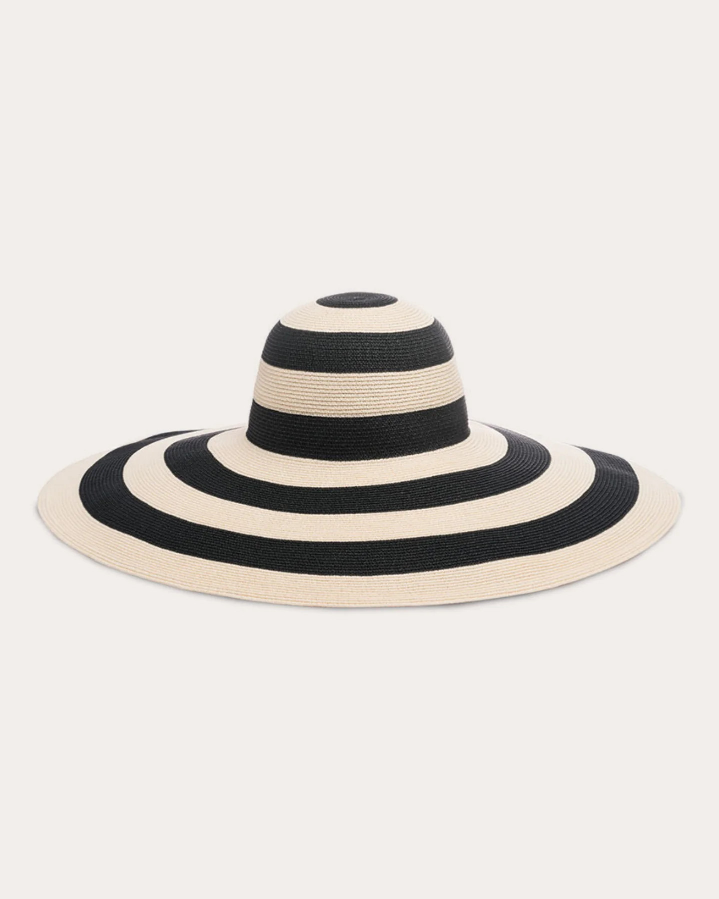 Sunny Striped Paper-Blend Sun Hat | Olivela