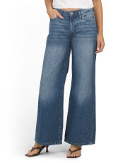 Low Rise Wide Leg Jeans | Designer Clothing | Marshalls | Marshalls