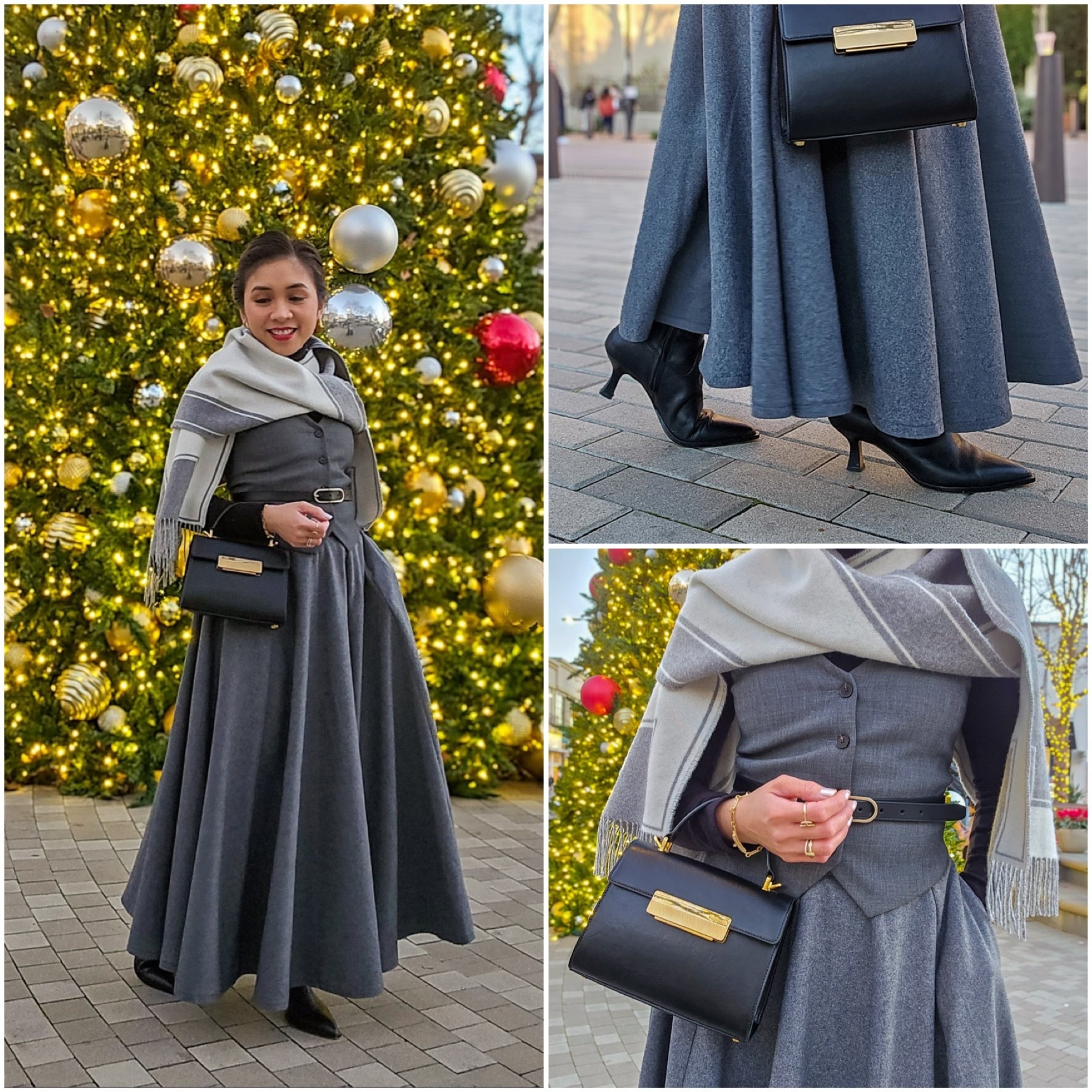 Grey and black look

Bag: Ateliers Auguste - Mini Capucine 
(Discount code: ROZY10)

Skirt: Xiaolizi (type ELEGANT in my Instagram post to get the link to this flowy skirt) Instagram: rozy__reyes

#LTKSeasonal #LTKootd