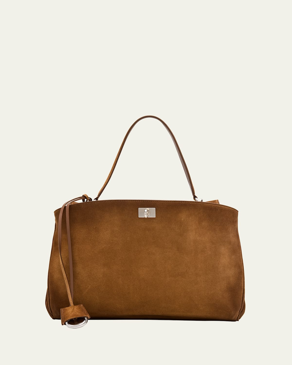 Rodeo Suede Top-Handle Bag | Bergdorf Goodman