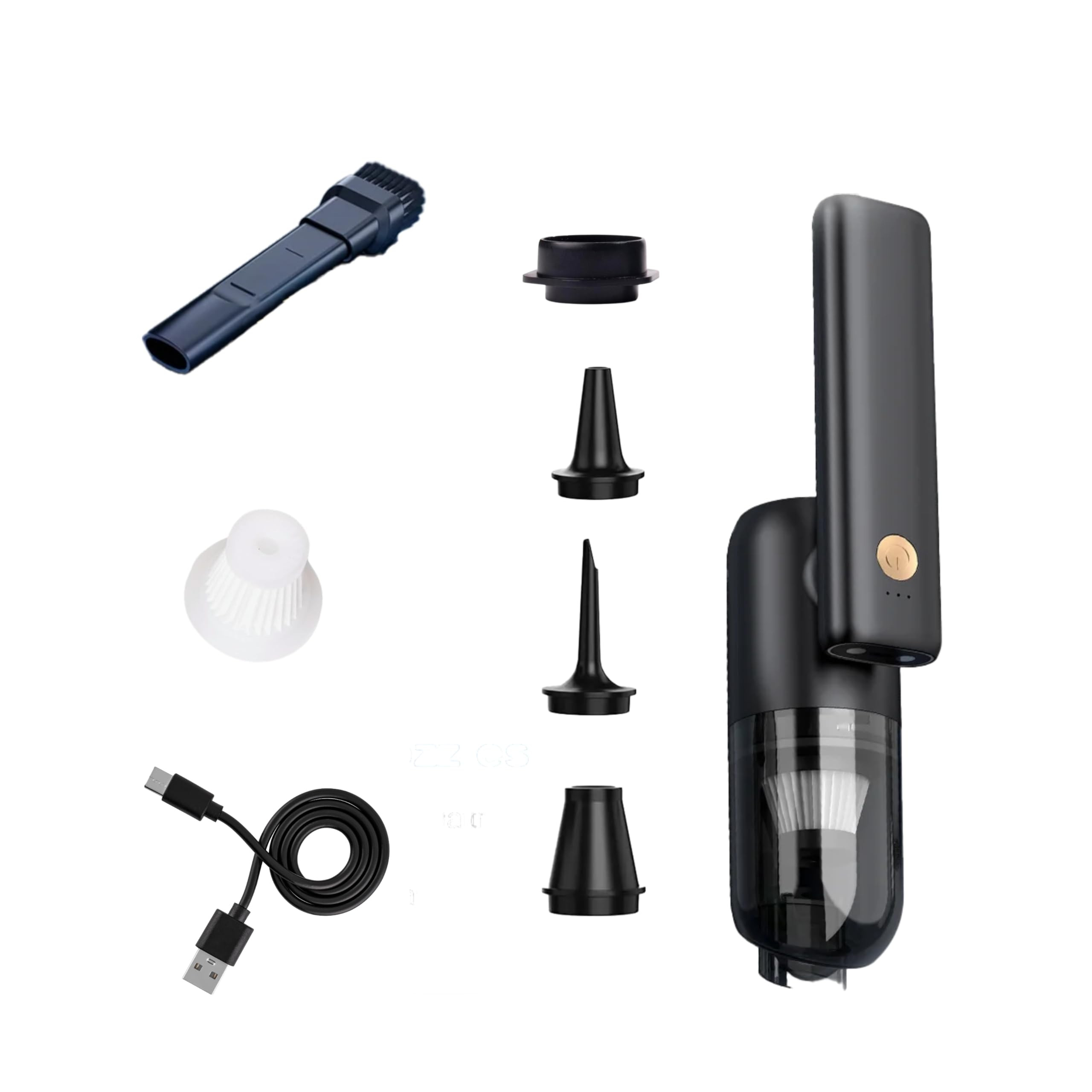 GajetNest Mini Portable Foldable Car Vacuum Cleaner - 20000PA Strong Suction, Cordless, LED Light... | Amazon (US)