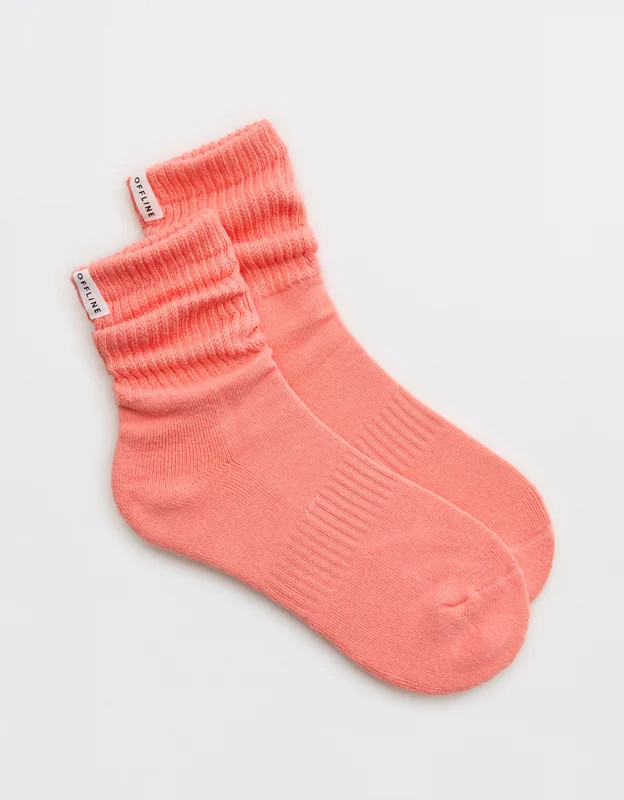 OFFLINE By Aerie Short Scrunch Socks | Aerie