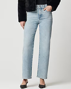 Embellished slim wide-leg jean in all-day stretch | J.Crew Factory