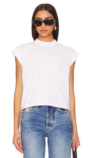Caspen Tee in White | Revolve Clothing (Global)