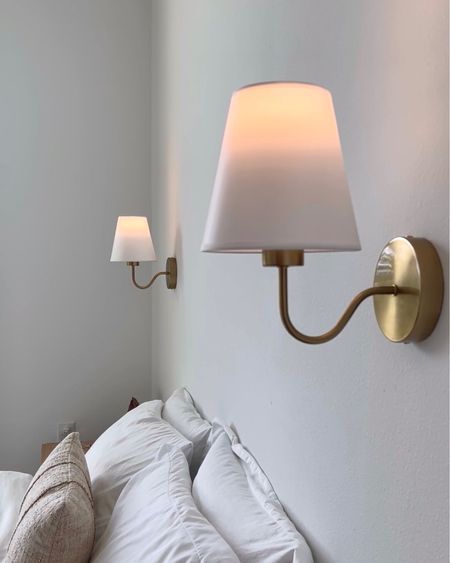 battery operated wall sconces - dimmable lights come with the pack of two! LOVE THEM

#LTKhome #LTKunder100