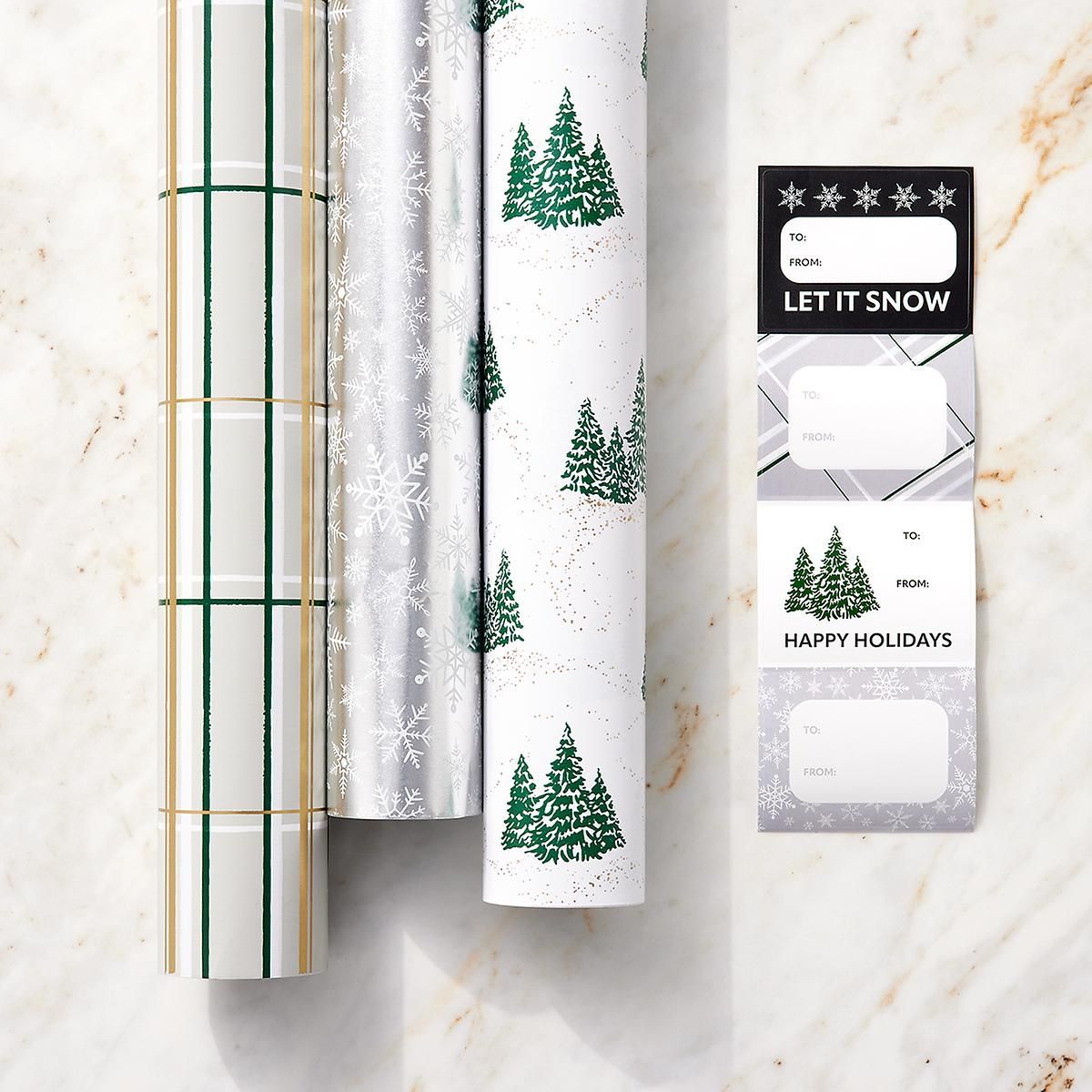 Christmas Classics Gift Wrap Set | The Container Store