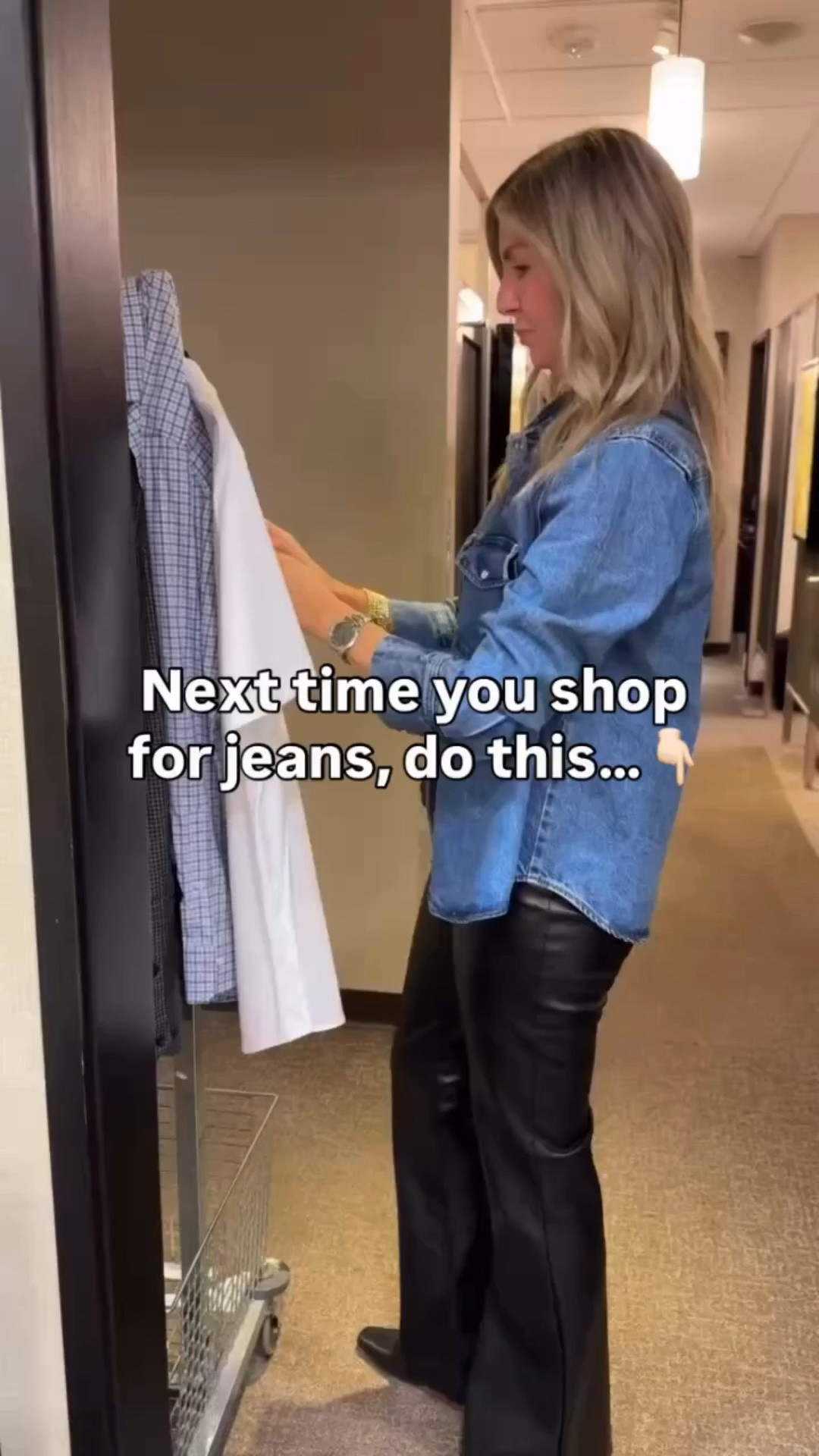 Denim shopping doesn’t have to be frustrating if you know what to look for. 
Next time you’re on the hunt for the perfect pair, remember this: 

🔹 Know your rise preference — Do you feel best in high-rise, mid-rise, or low-rise? This small detail makes a big difference in comfort and fit. 
🔹 Check the stretch factor — A little stretch adds comfort, but too much can lead to sagging. Aim for 1-2% elastane for structure and give. 
🔹 Focus on fit, not size — Every brand fits differently, so try multiple sizes to find the one that flatters your body. The number on the tag doesn’t matter — the fit does! 

Bonus tip: If they fit your hips but gap at the waist, a tailor can fix that. Never settle for jeans that don’t make you feel amazing! 

#JeansShoppingTipsSpace #DenimStyleSecrets #FlatteringJeans #PerfectFitEveryTime #PersonalStylistTips BodyConfidentStyle ShoppingMadeSimple WardrobeConfidence StyleForRealLife PersonalStylist NashvilleStylist
