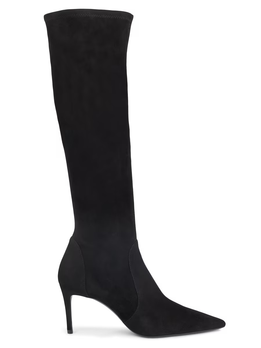 Stuart Power 75 75MM Suede Boots | Saks Fifth Avenue