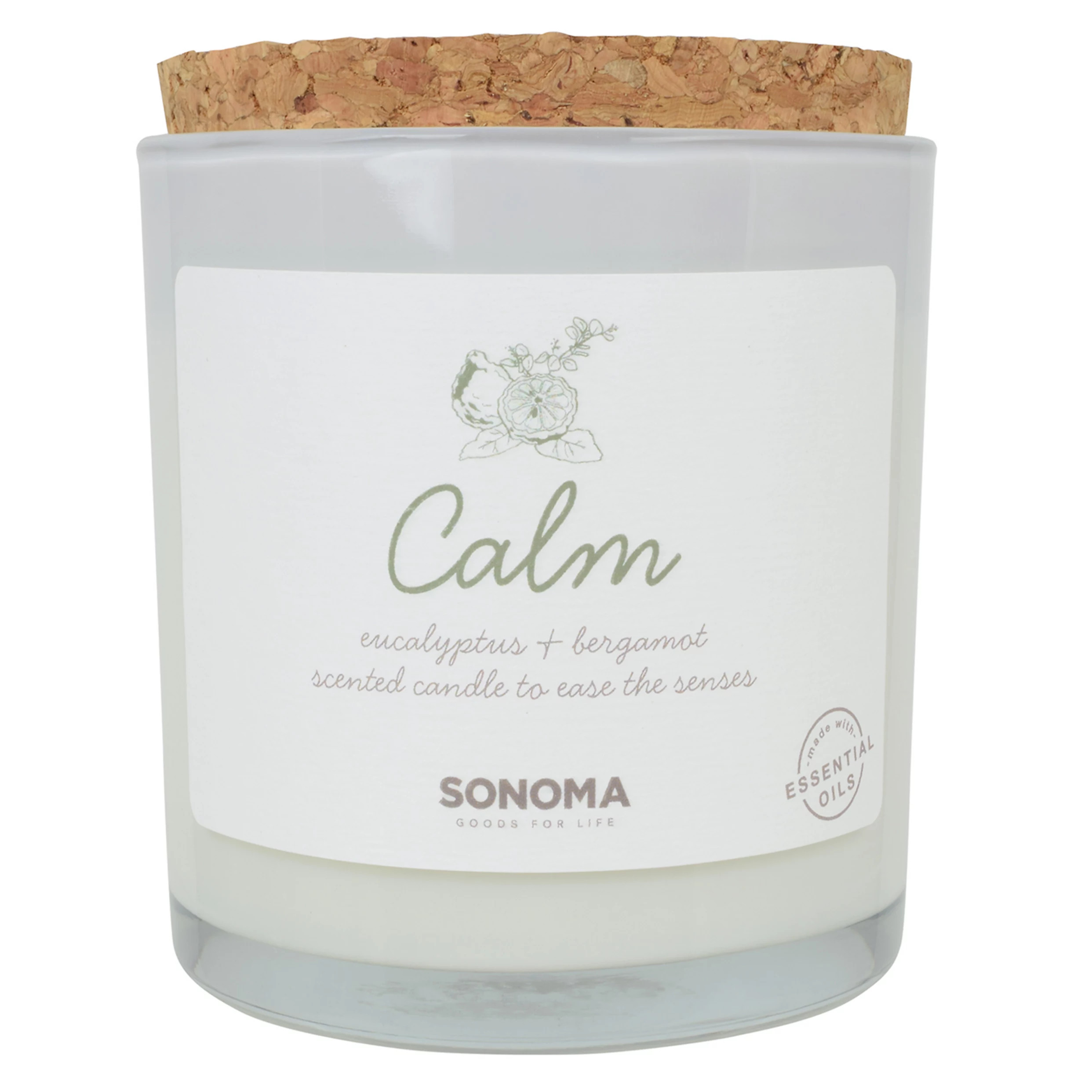 SONOMA Goods for Life® SPA Calm Eucalyptus & Bergamot 13-oz. Candle Jar | Kohl's