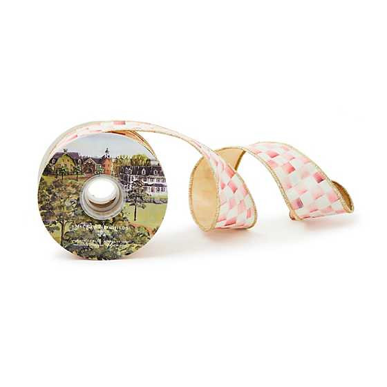 Rosy Check 2" Ribbon | MacKenzie-Childs