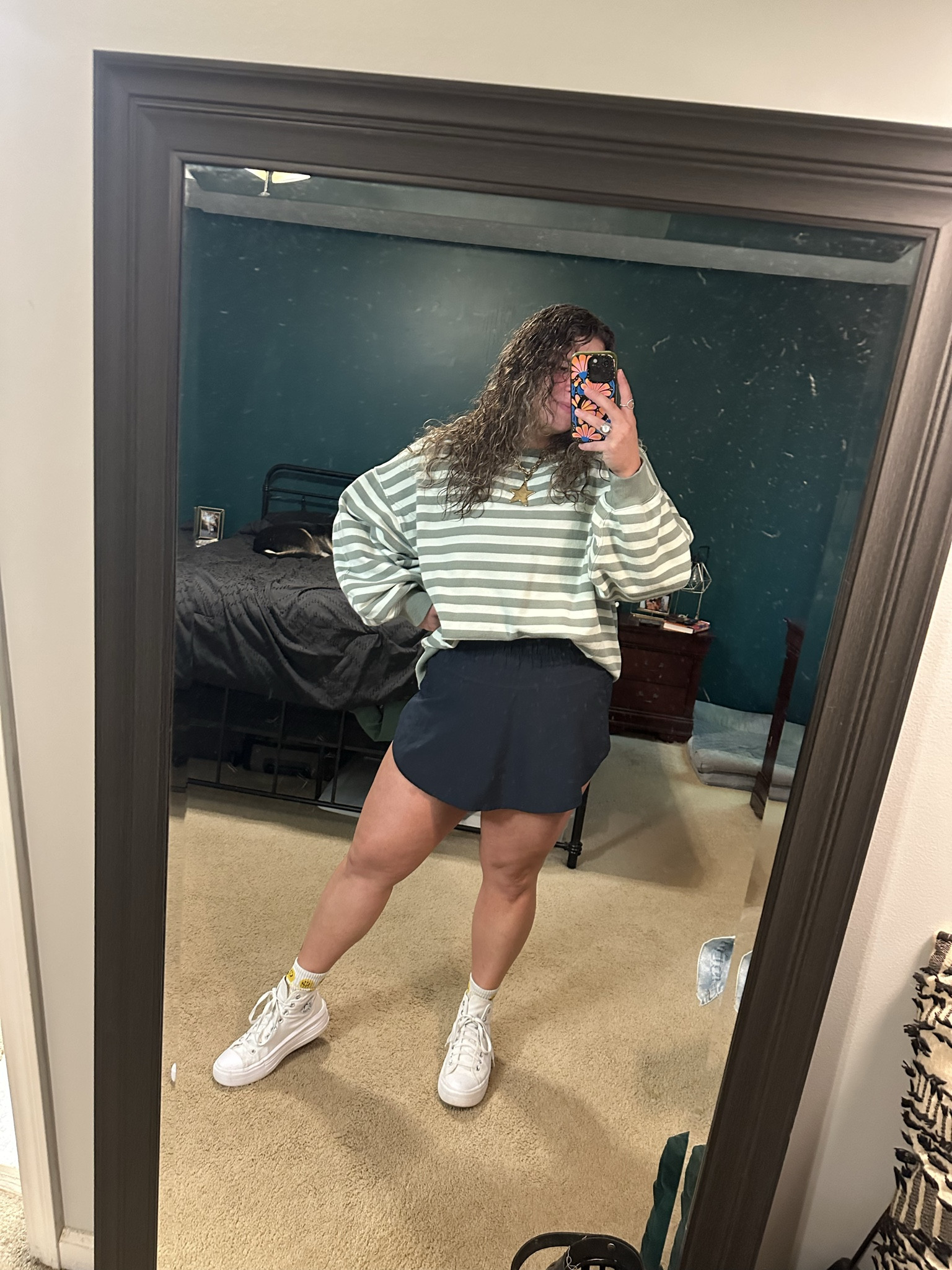 Midsize // mom outfit // outfit inspo // ootd // Amazon find // lounge // toddler mom // aerie 