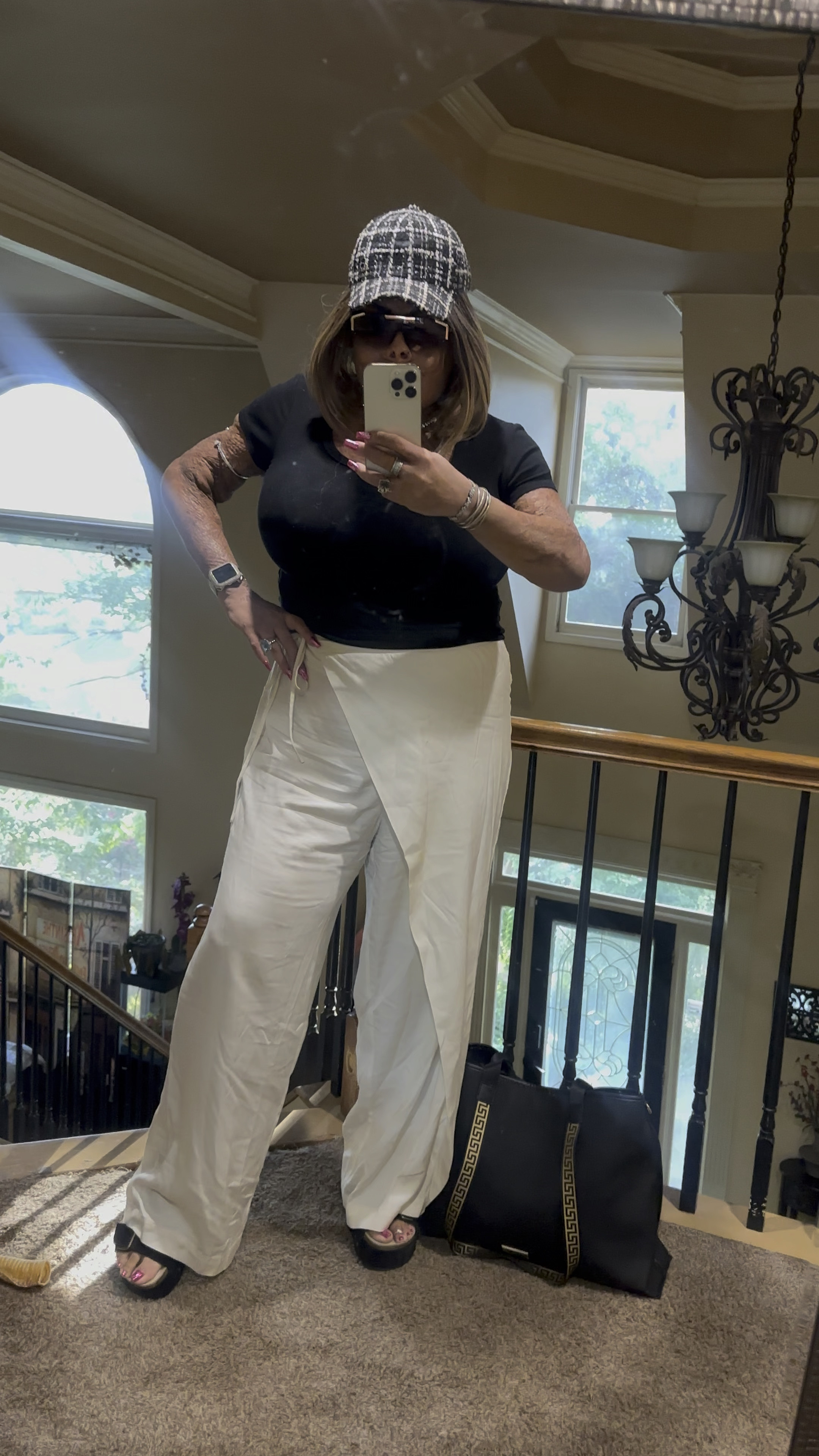 Added a hat to my last post! My hat is by Karl Lagerfeld -I tagged a similar one from Amazon.🦋

Details on the rest of the fit for my last post .

sarong pants, Jenee Naylor, target, cream pants 

#LTKBeauty #LTKMidsize #LTKPlusSize