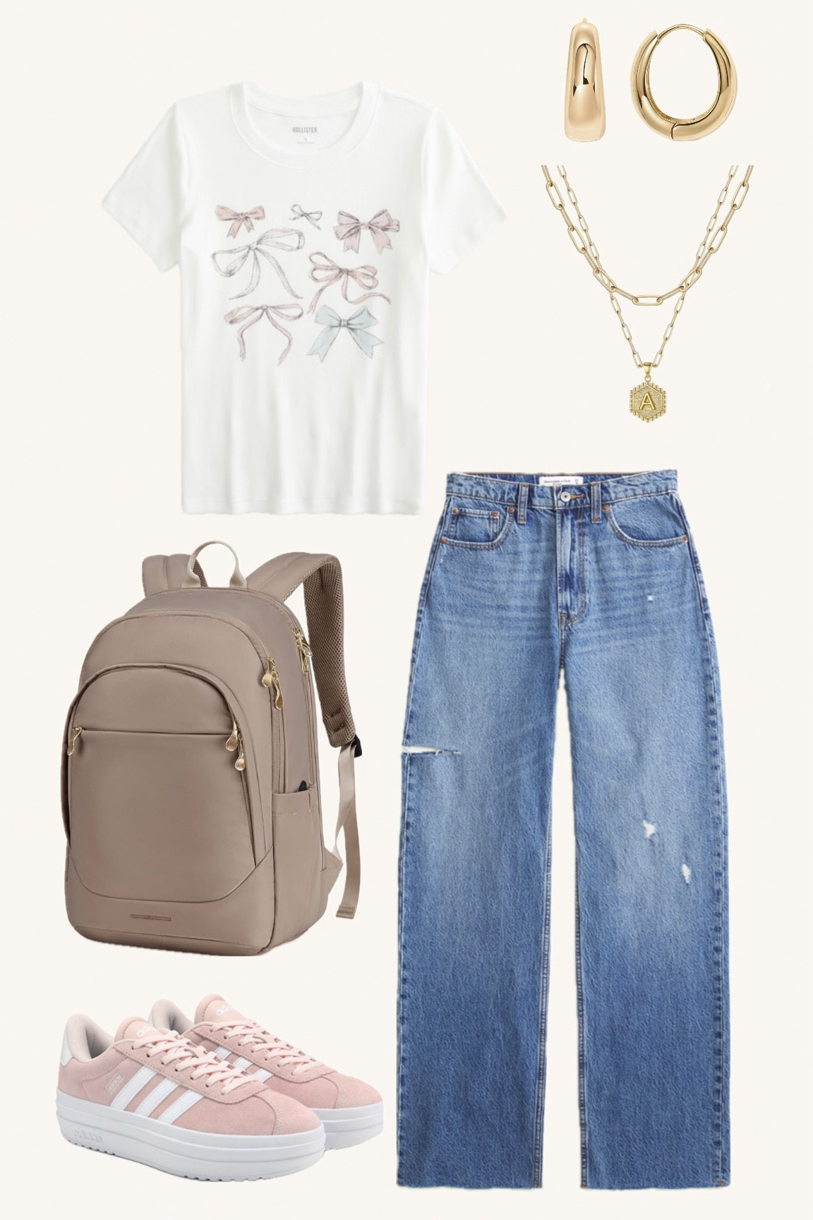 Nothing better than a cute + casual outfit 🎀

Casual outfit idea, back to school outfit inspo, easy outfit idea, school outfit inspo

#LTKBacktoSchool #LTKStyleTip #LTKFindsUnder50