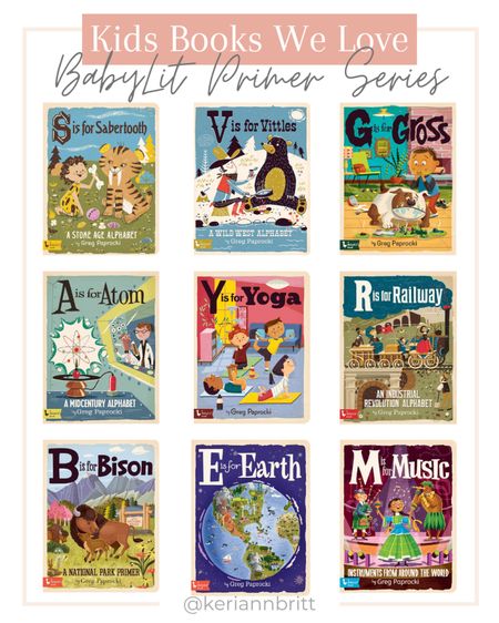 Baby Lit Alphabet Primer Book Series

Board books / kids books / educational books / toddler books / book series 

#LTKGiftGuide #LTKbaby #LTKkids