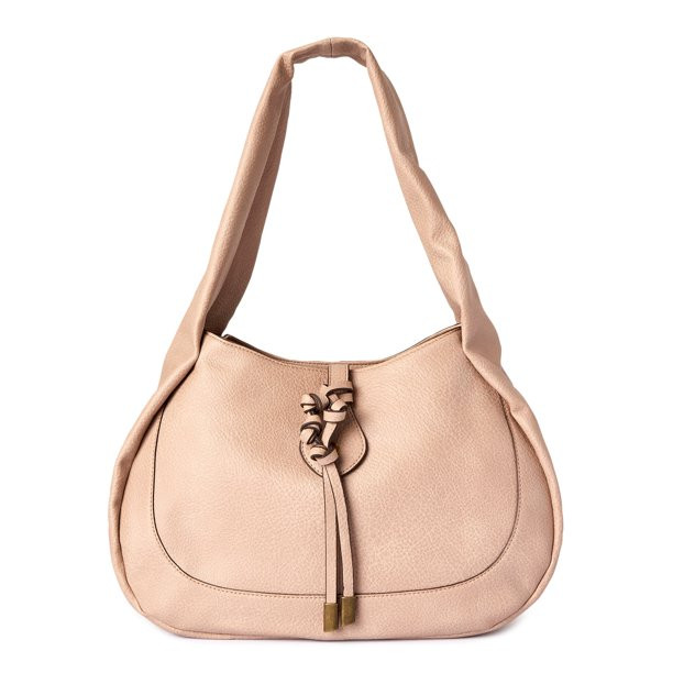 Time and Tru Women’s Brooks Shoulder Handbag Beige - Walmart.com | Walmart (US)