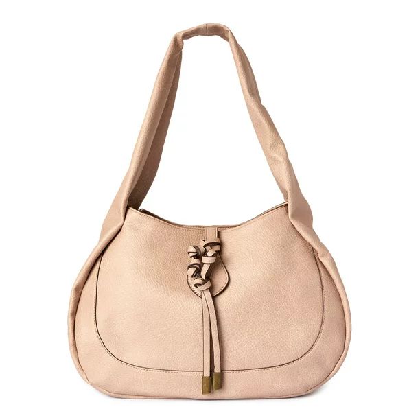 Time and Tru Women’s Brooks Shoulder Handbag Beige - Walmart.com | Walmart (US)