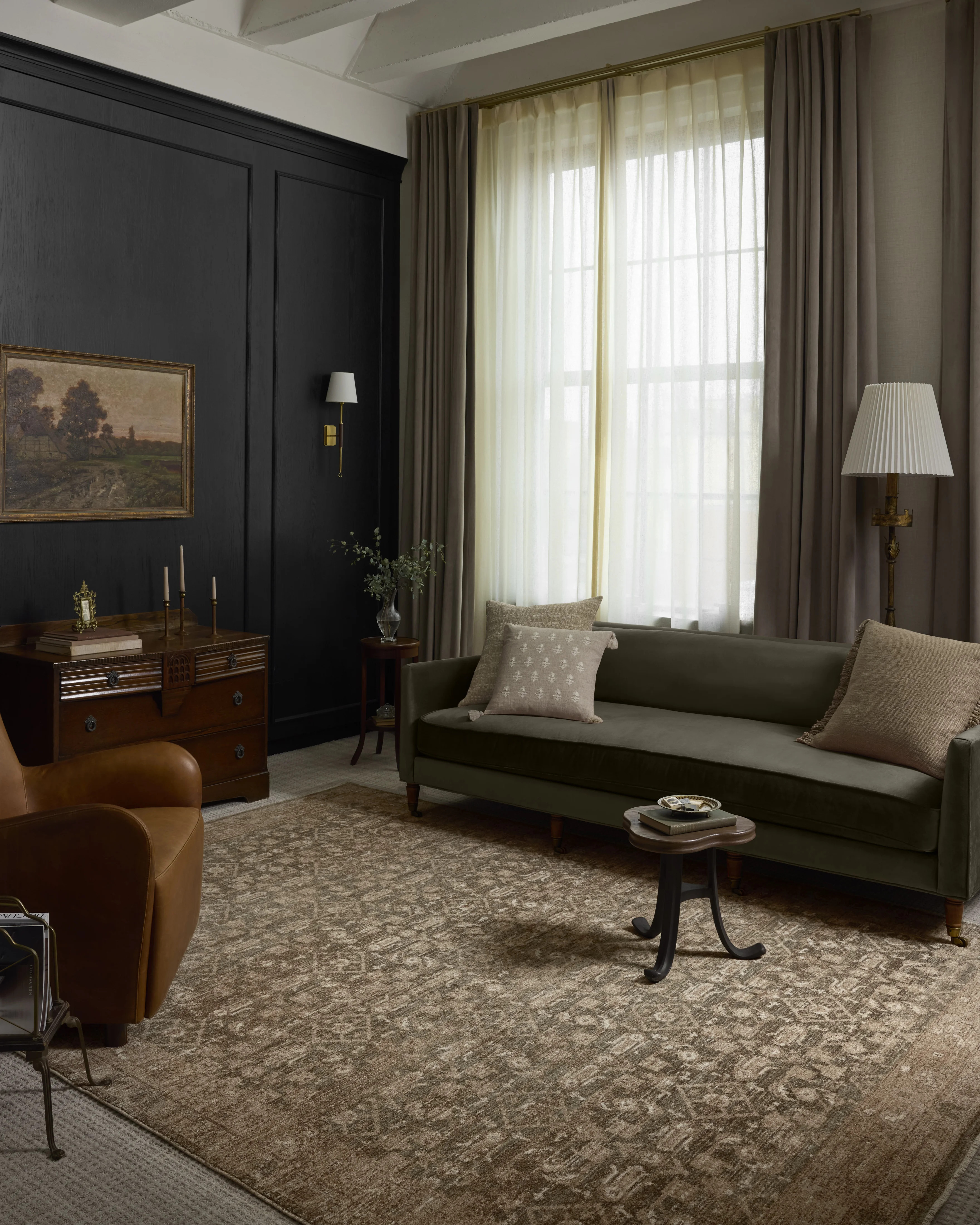 Magnolia Home by Joanna Gaines x Loloi Storrie Lagoon / Earth Area Rug | Wayfair | Wayfair North America