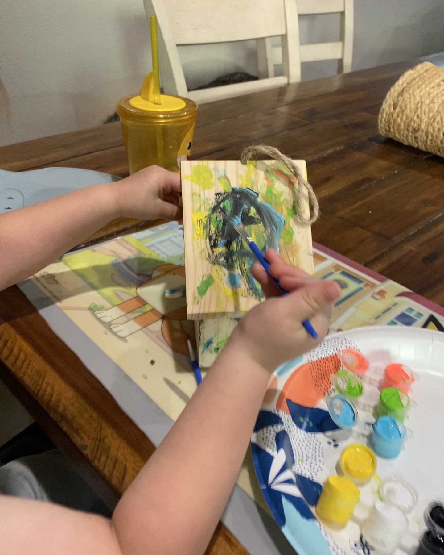 Perfect spring project for my toddlerr