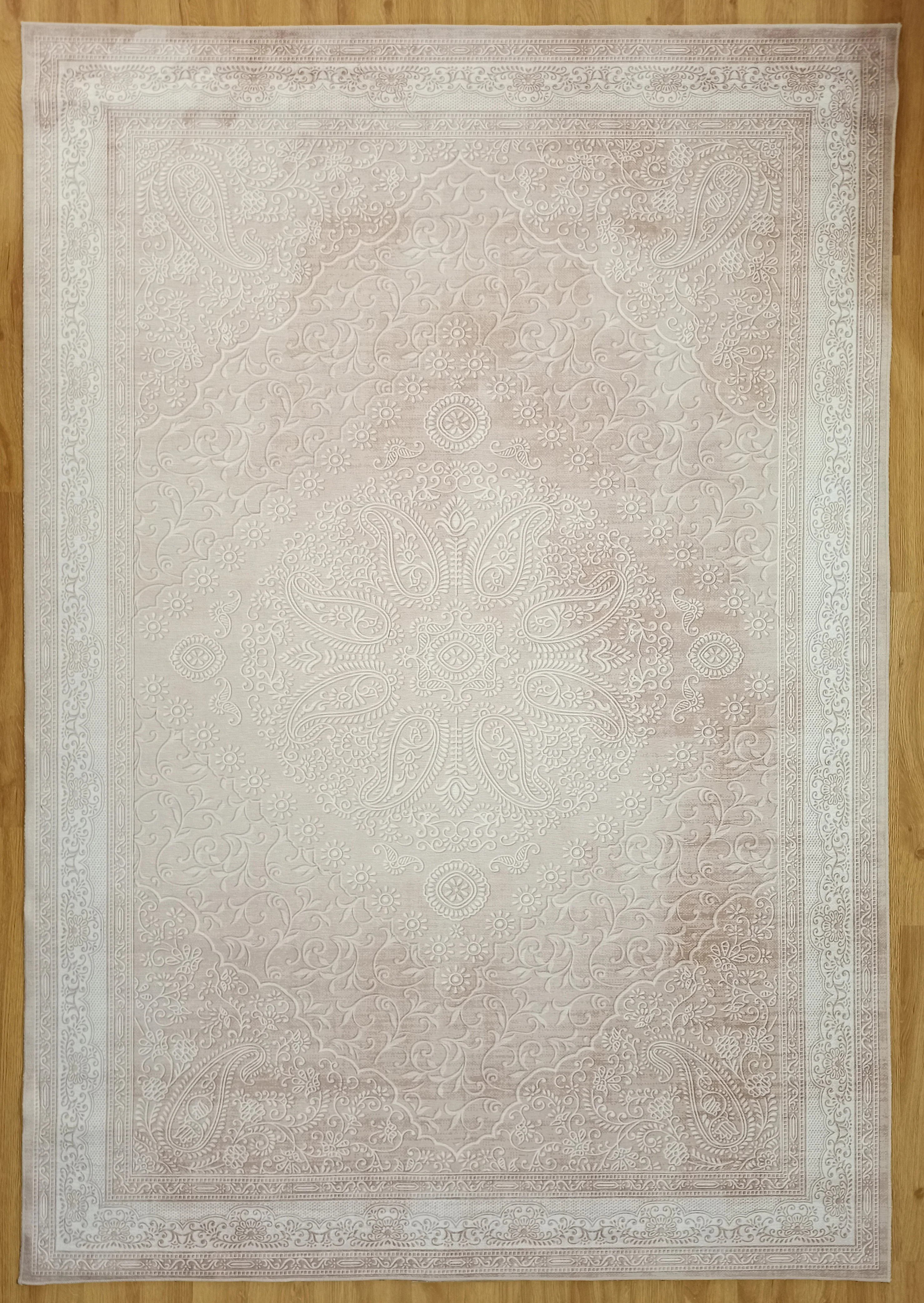 Ela Rug Faded Neutral Beige Vintage Area Rug | Fame Rugs