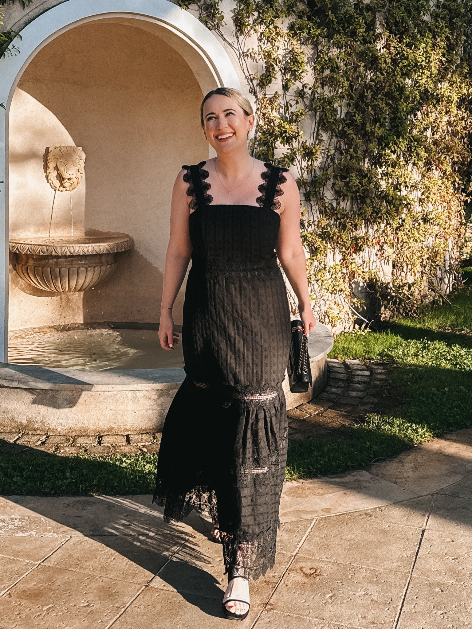 Lace summer maxi dress on sale. Wearing a size L  

#LTKSaleAlert #LTKSeasonal