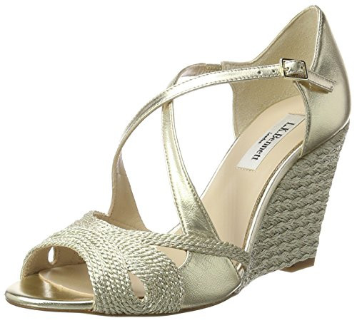 L.K. Bennett Women's Juliette-Rop Espadrille Wedge Sandal | Amazon (US)