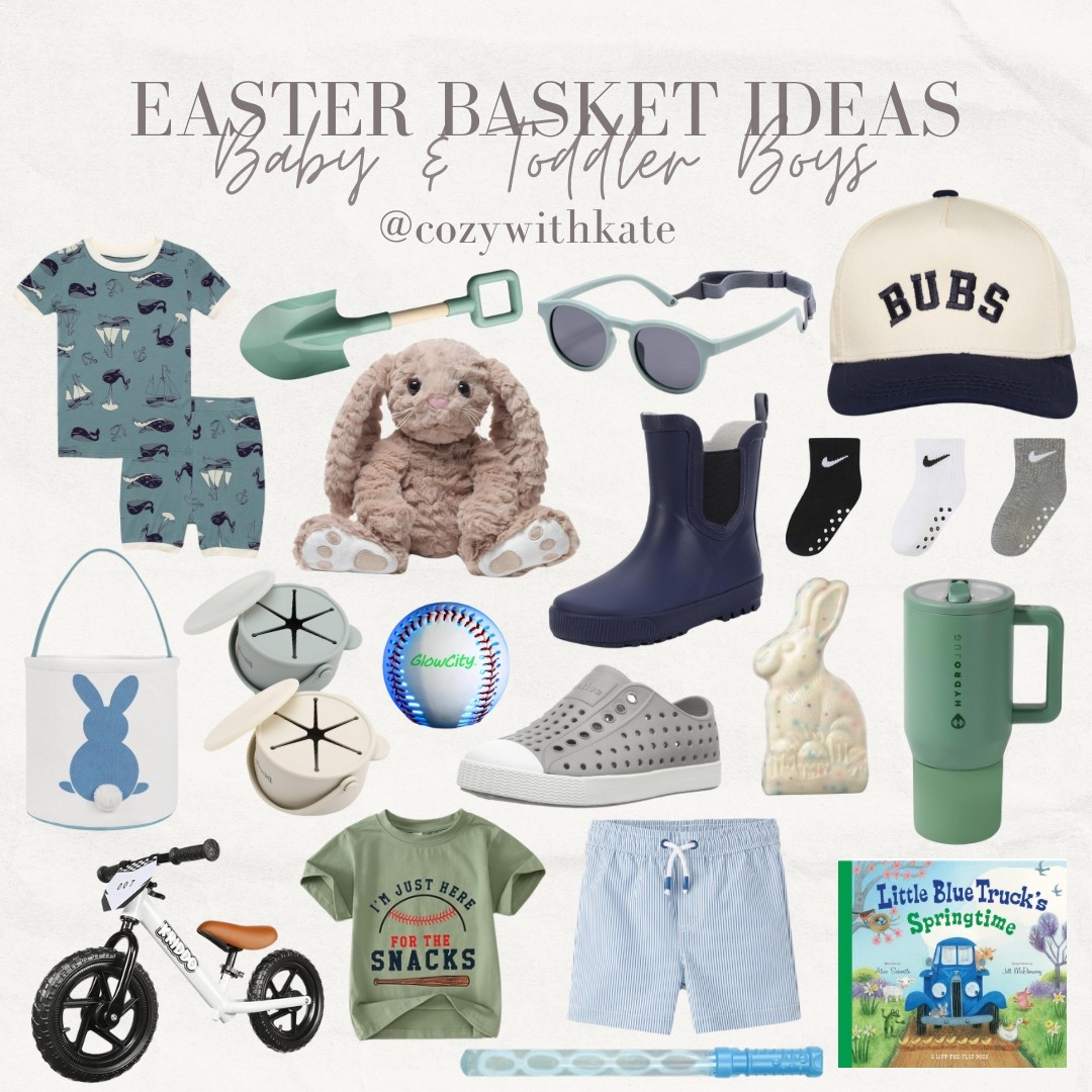 Easter basket gift ideas for baby & toddler boys! 

#LTKFamily #LTKFindsUnder100 #LTKSeasonal