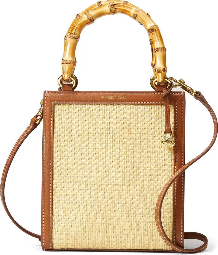 Veronica Beard Small Bamboo Raffia Shopper | Nordstromrack | Nordstrom Rack