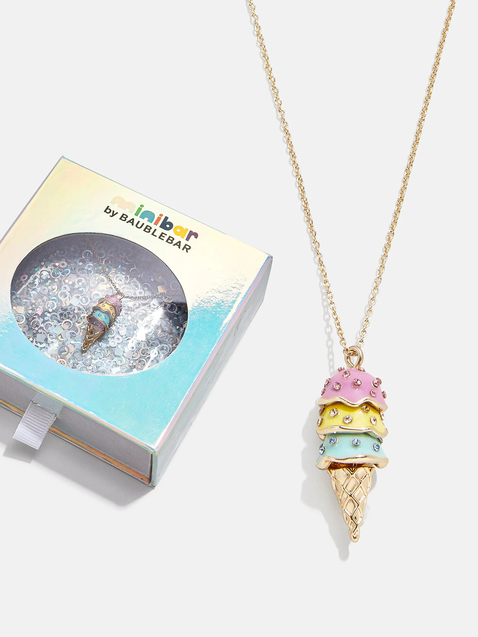 I Scream, You Scream Kids' Necklace | BaubleBar (US)
