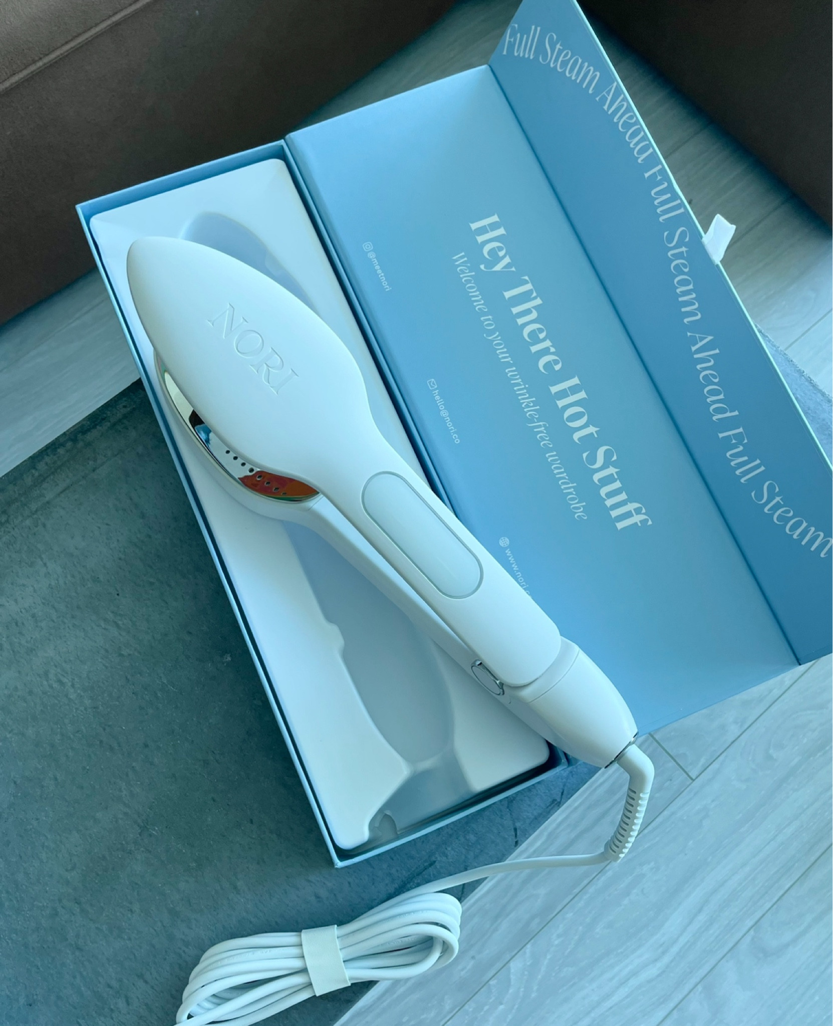meet nori 🩵🧺 my new summer travel essential: the nori steam iron 

The Nori Press is a viral steam iron that doesn’t require an ironing board that makes it perfect for travel 🧳 

It’s the perfect mix of a steamer and an iron and makes it easy for summer on the go! ✈️ #ad

Learn more about their products on their site, www.nori.co or on IG @meetnori 

Laundry, iron, ironing, ironing board, home essentials, travel essential, steamer

#LTKGiftGuide #LTKHome #LTKTravel
