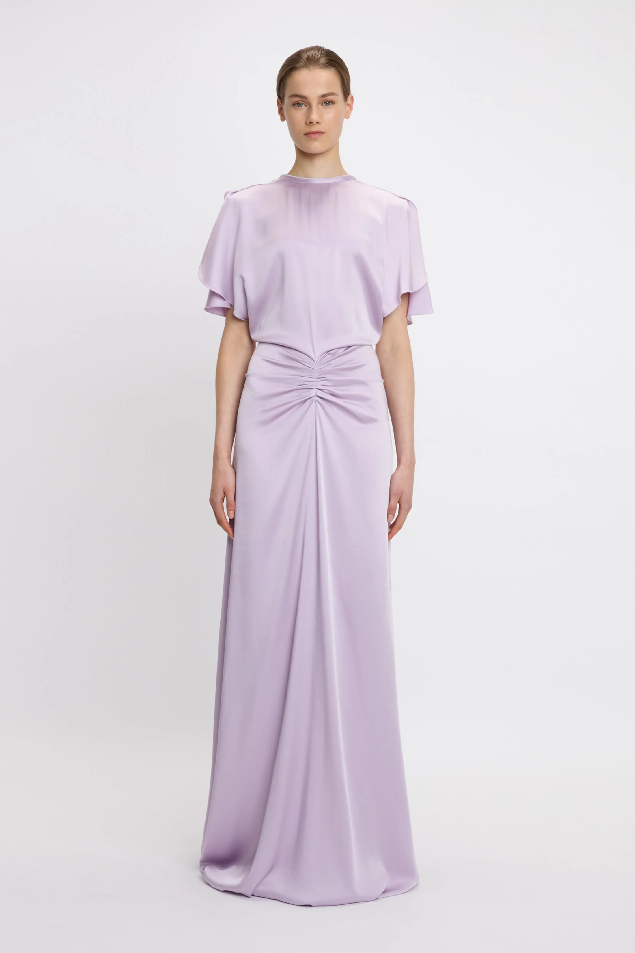 Isabella Gown In Petunia | Victoria Beckham US