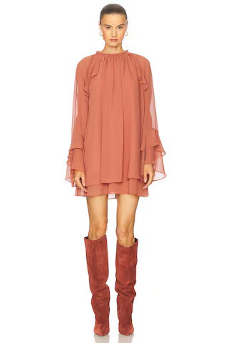 Steve Madden Sofina Dress in Copper Brown from Revolve.com | Revolve Clothing (Global)