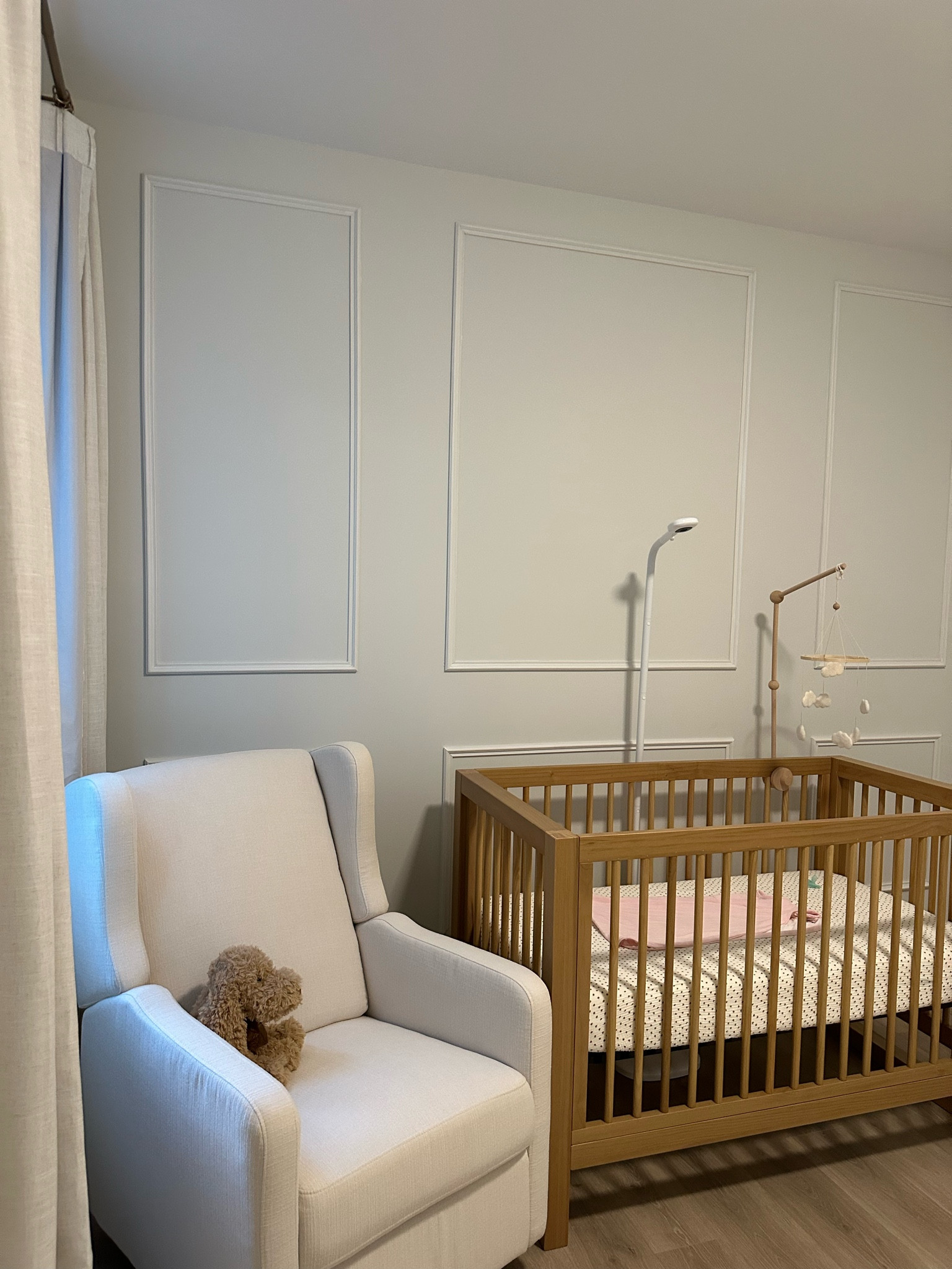 added moulding to her nursery and it was such a game changer 🫶🏻🫶🏻 obsessed with how this came out and it was so easy to use! #nursery #nurserydecor #amazonfind #girlmom

#LTKKids #LTKBump #LTKBaby