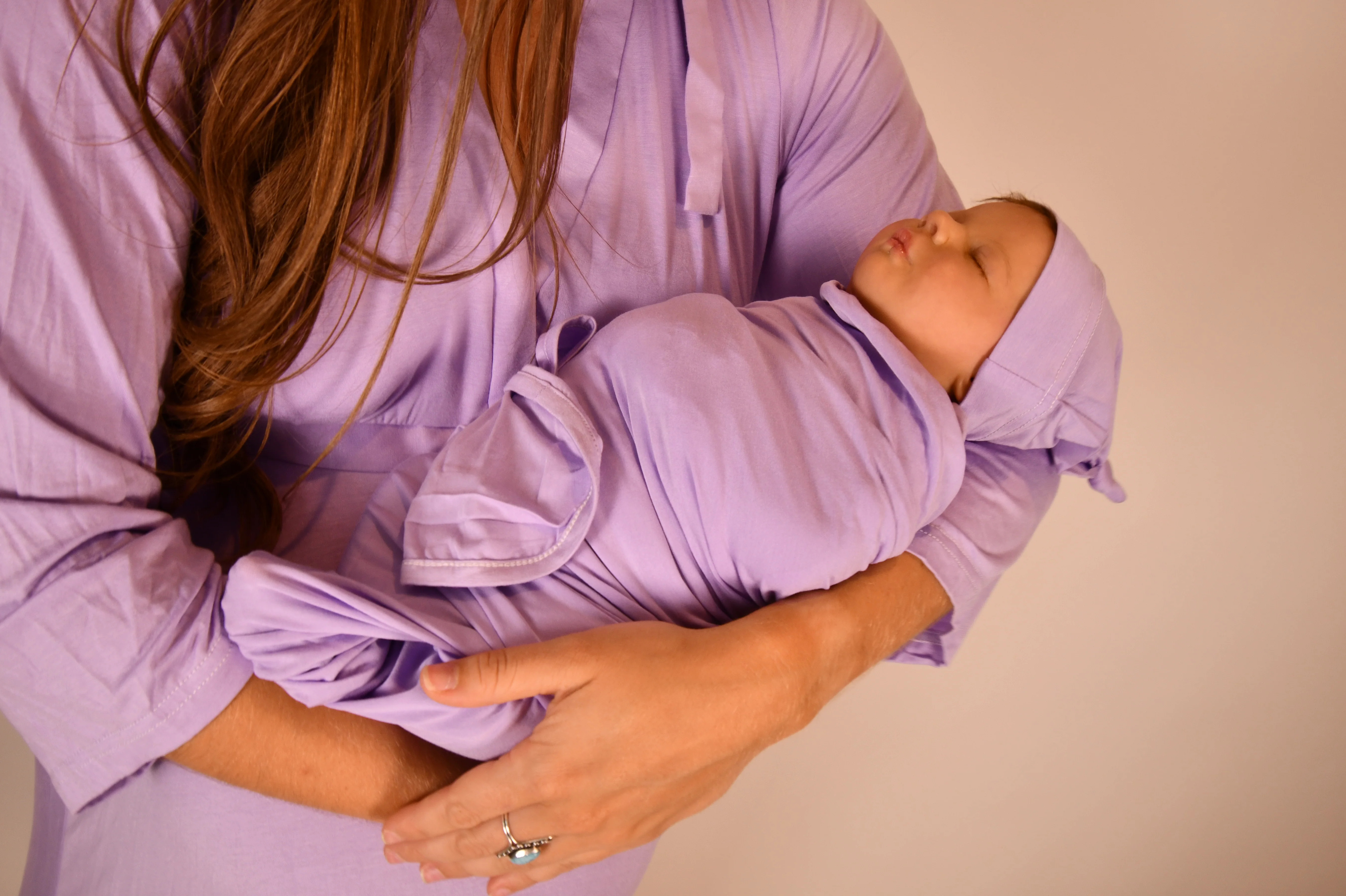 Baby Swaddle Set: Lilac | Lila