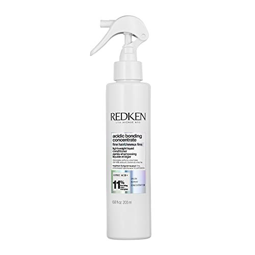 Redken Bonding Lightweight Liquid Conditioner for Damaged Hair Repair | Volumize & Condition | Acidic Bonding Concentrate | Sulfate-Free Spray Conditioner | For Fine or Thin Hair | 6.76 Fl Oz | Amazon (US)
