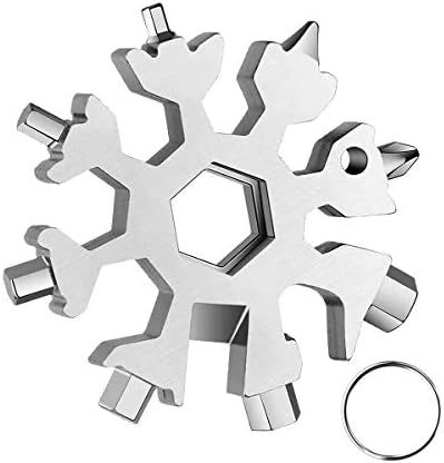 Snowflake Multitool 20 In 1 ,Christmas stocking stuffer,Unique Gifts for Dad Men Women | Amazon (US)