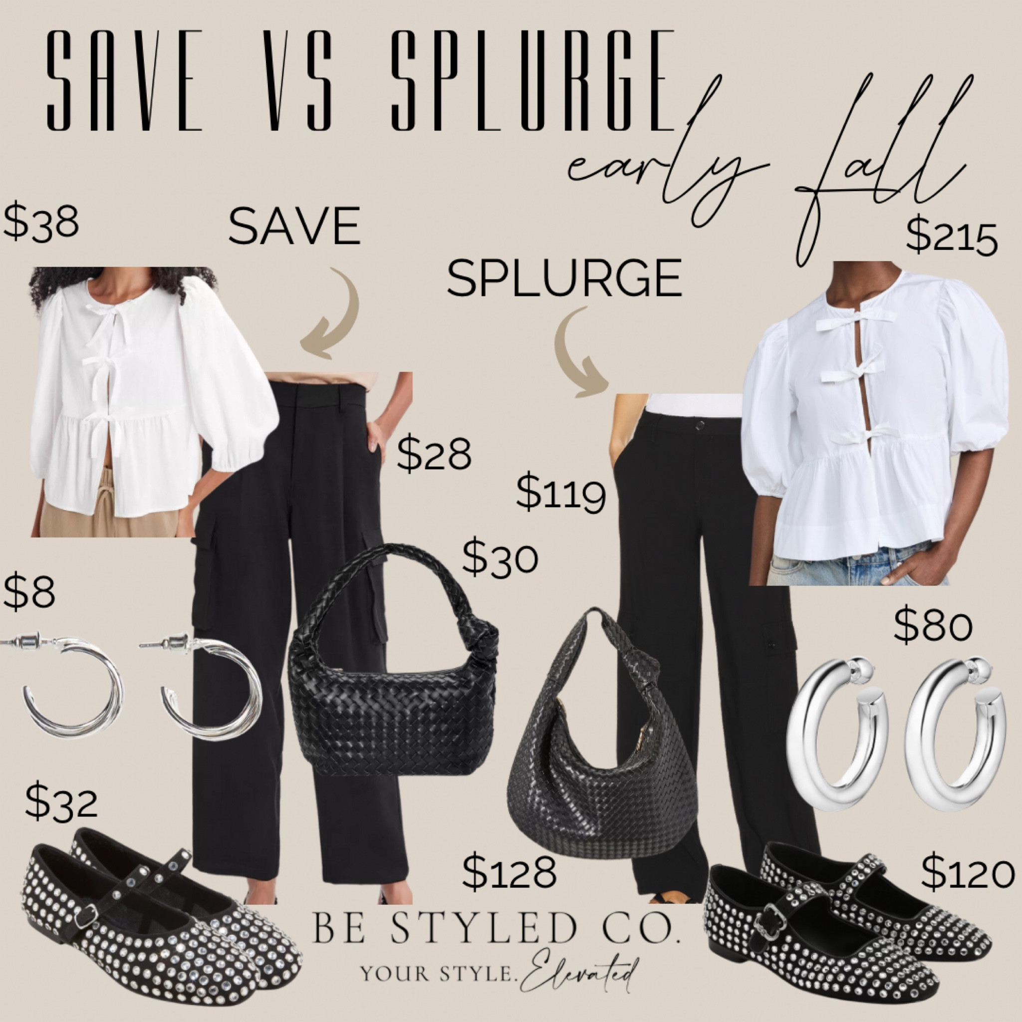 Save vs splurge outfit ideas for fall- the look for less - fall outfit ideas 

#LTKFindsUnder50 #LTKStyleTip #LTKOver40