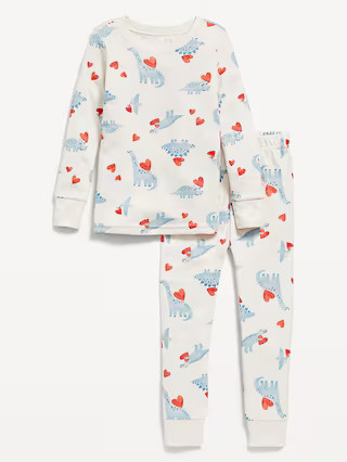 Printed Snug-Fit Pajama Set for Toddler & Baby | Old Navy (US)