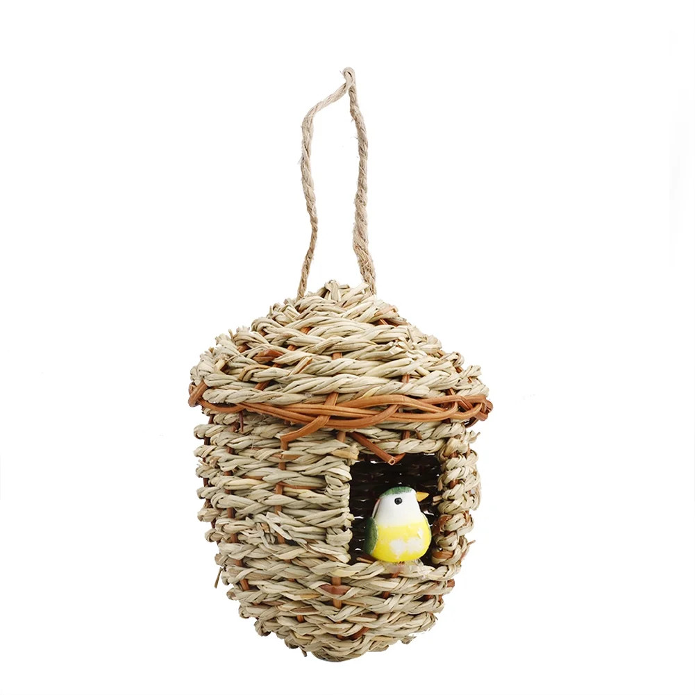 Hummingbird House Hand Woven Basket Hummingbird Houses Nest Small Birdhouse for Outside Hanging B... | Walmart (US)