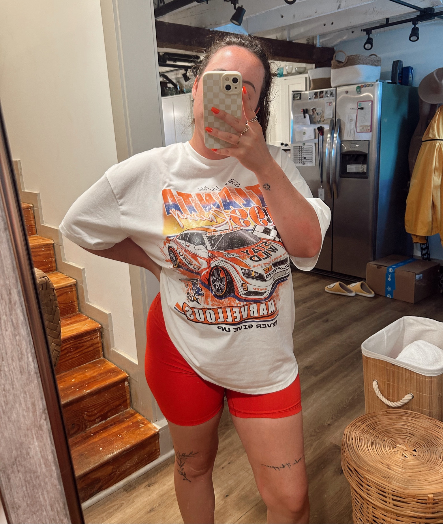 Casual errand running outfit!! Super comfy 

#LTKFitness #LTKMidsize #LTKFindsUnder50