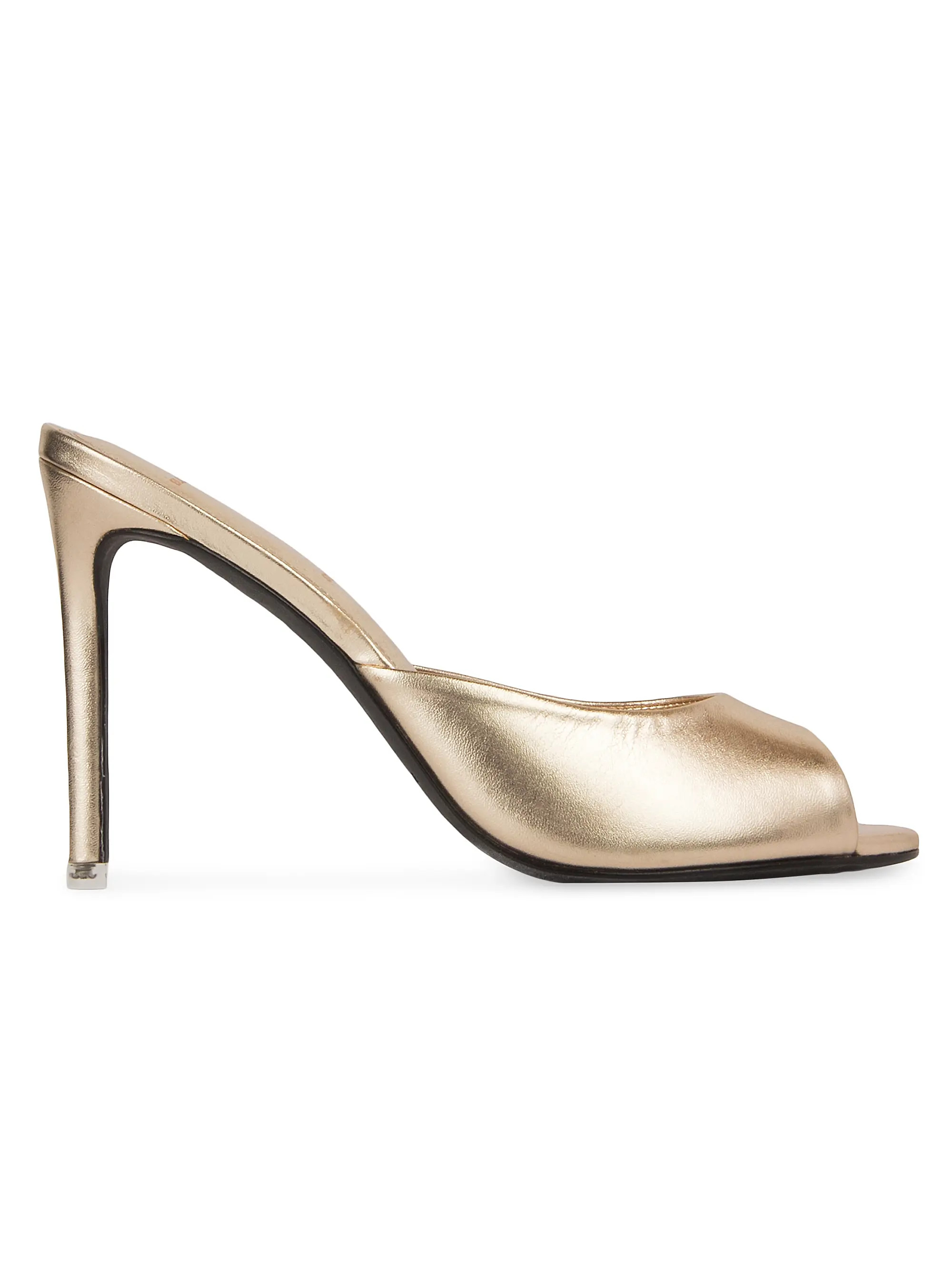 Alessia Metallic Leather Mules | Saks Fifth Avenue