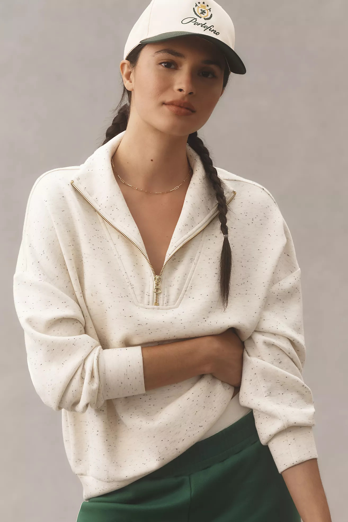 Varley Hawley Half-Zip Sweatshirt | Anthropologie (US)
