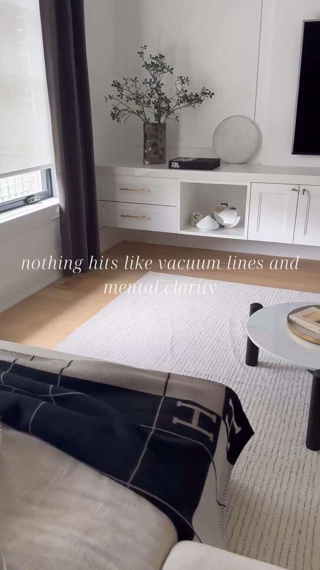 Nothing hits like vacuum lines and mental clarity 💫

Living room reset, clean home, home organization, home reset, motivation, living room, rug, coffee table, home decor, home styling, coffee table styling, coffee table book, Wayfair finds, Amazon finds 



#LTKsale #LTKhome #LTKcanada